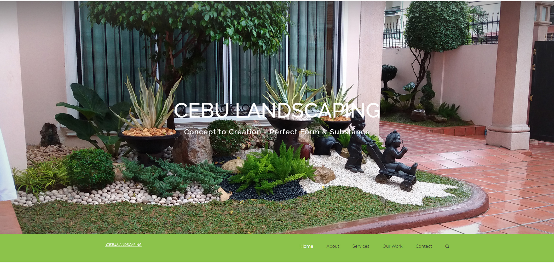Cebu Landscaping Website