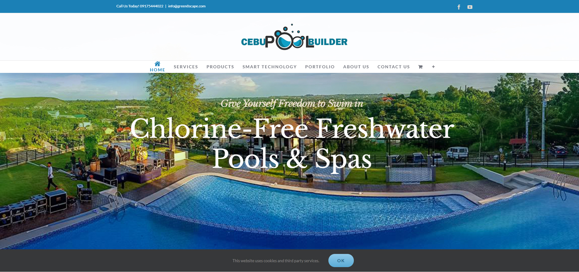 Cebu Pool Builder Website